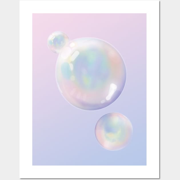 Iridescent Bubbles Wall Art by Genesis